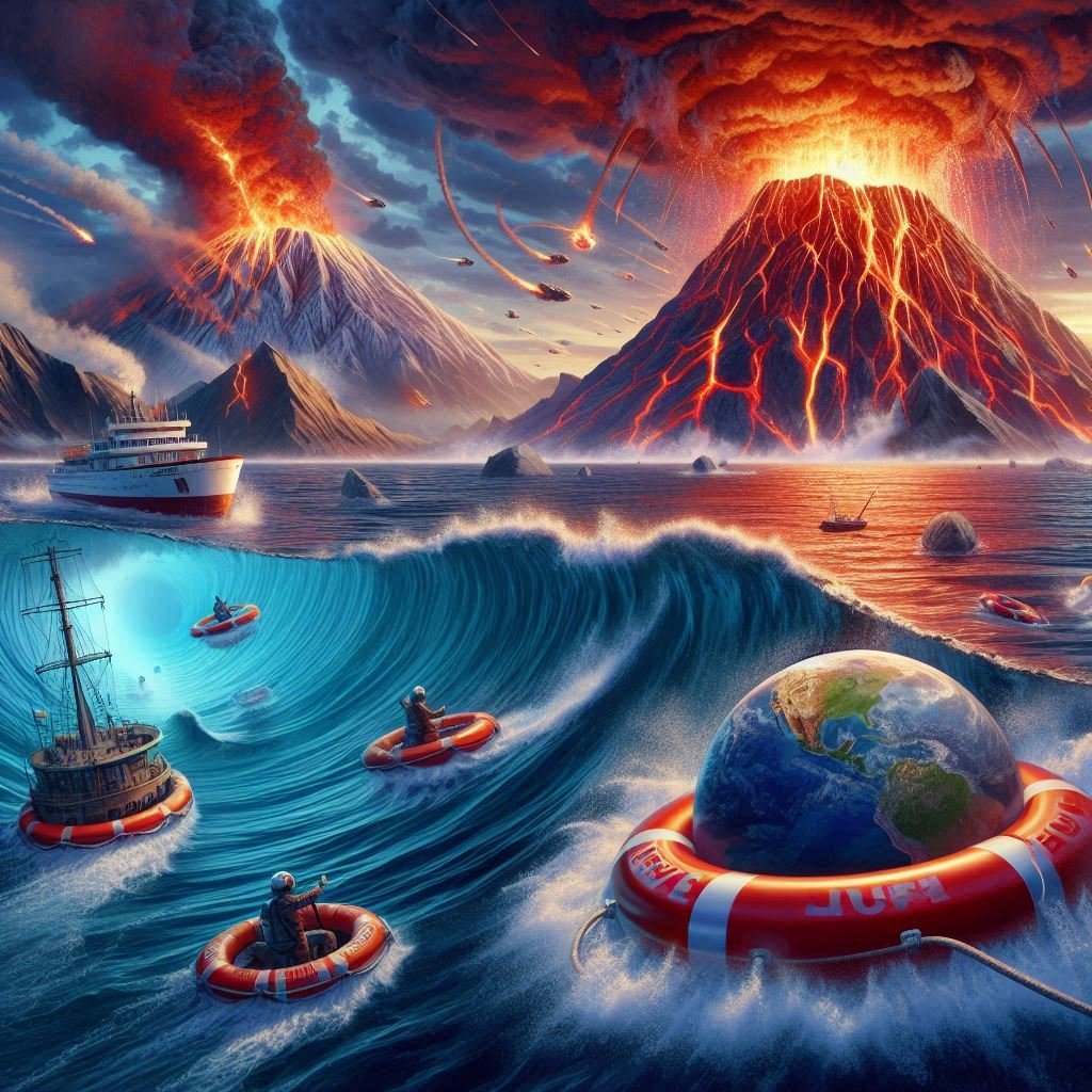 Tsunami warnings in 2025
